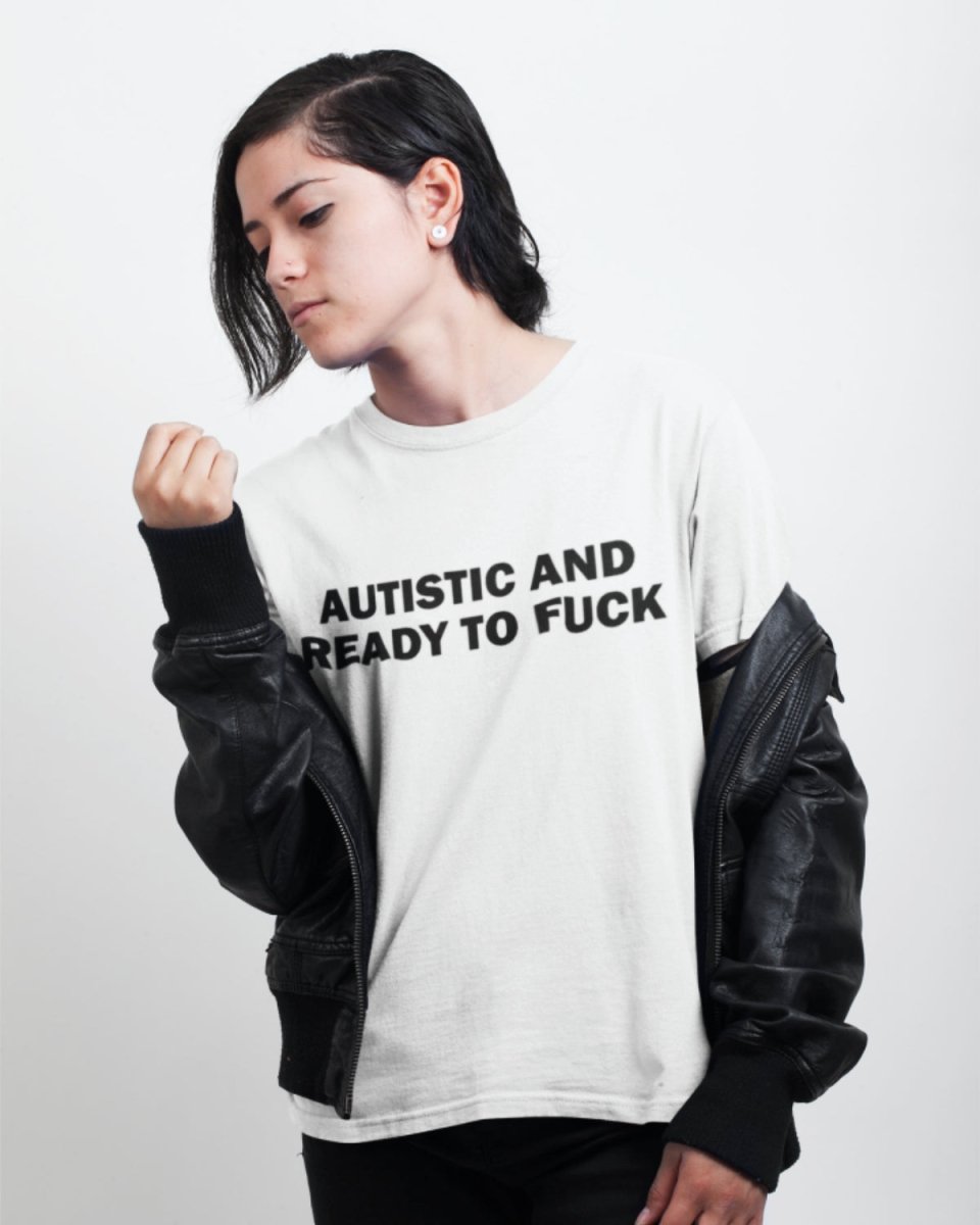 T411 - T-shirt - Ready to Fuck - Funny Outfits