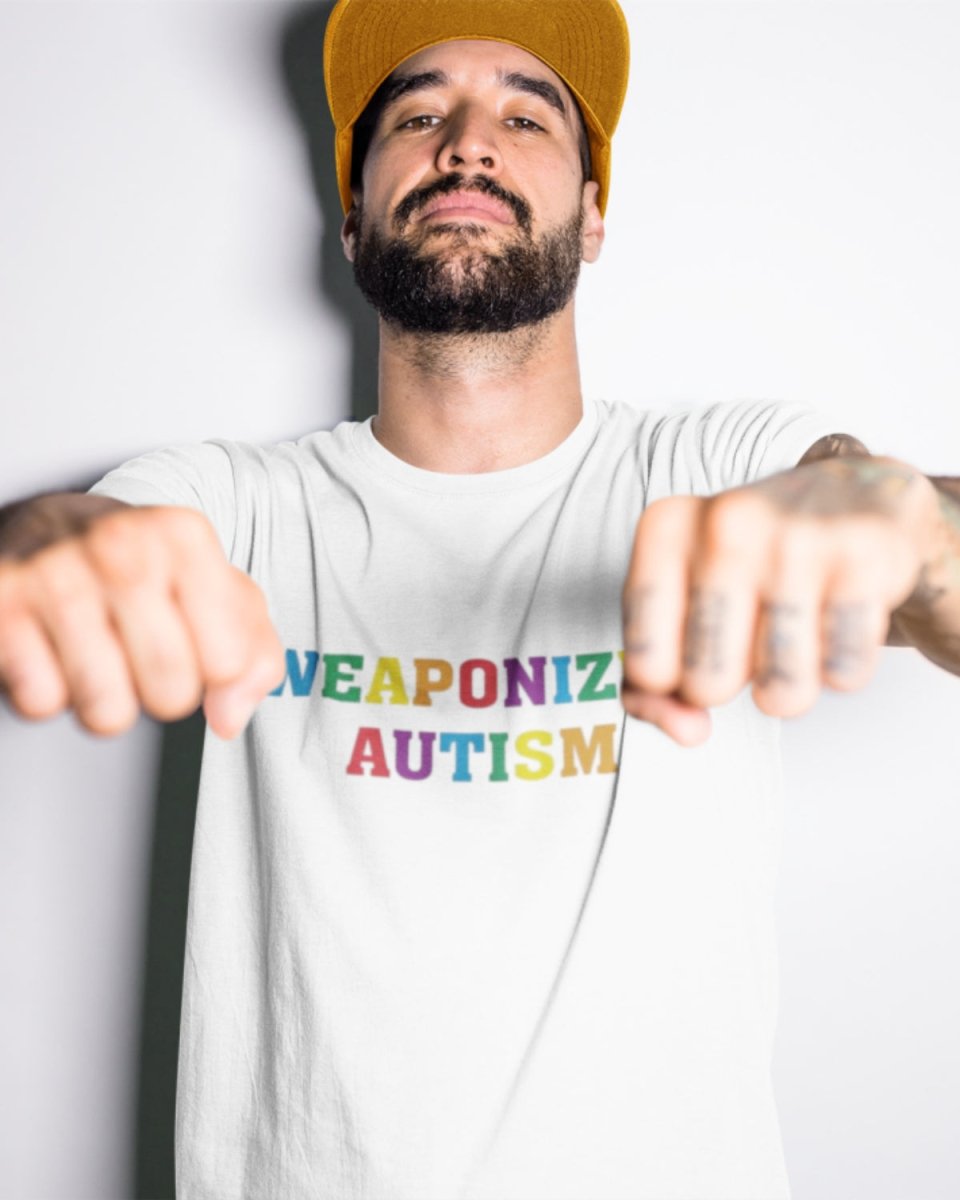 T412 - T-shirt - Weaponized Autism - Funny Outfits